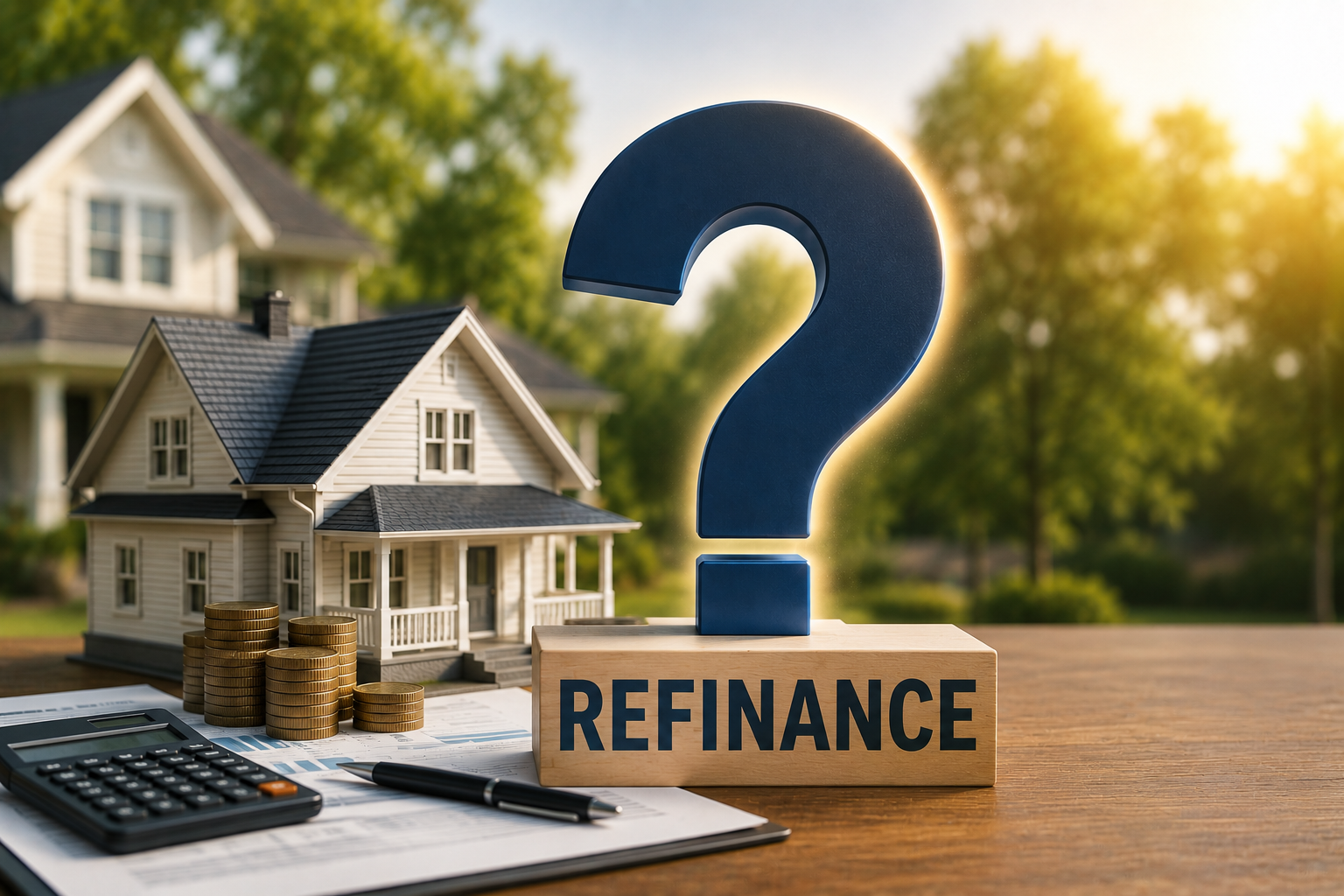 Home refinancing analysis and mortgage rate comparison